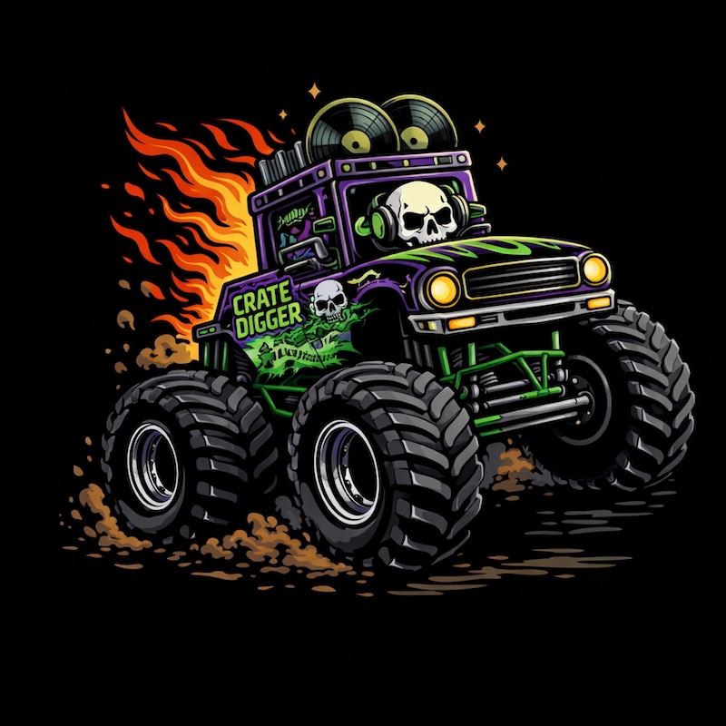 Crate DiggerMonster Truck