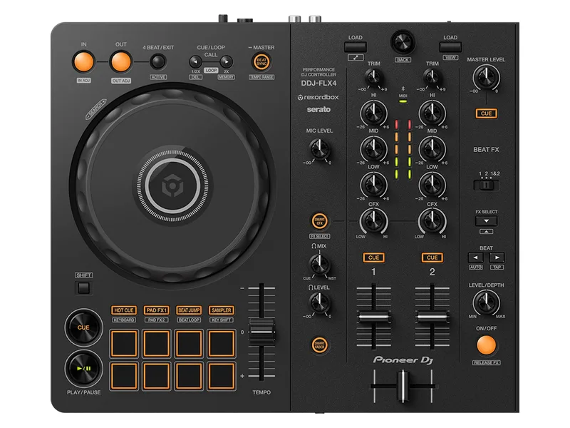 Pioneer DJ DDJ-FLX4 two-channel DJ controller
